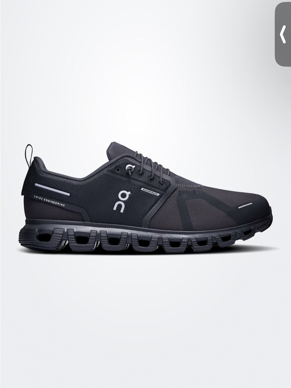 On Running Men's Black Performance Cloudventure Sneakers